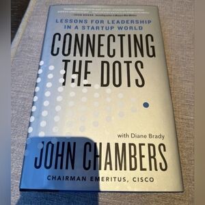 Connecting the Dots by John Chambers - Silver & Blue Hardcover